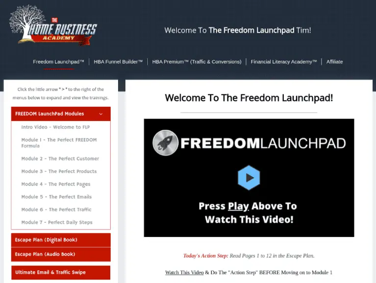 The Freedom Launchpad Course by the HBA